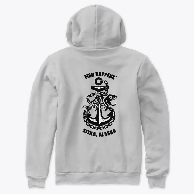 Fish Happens Premium Hoodie - Skeleton